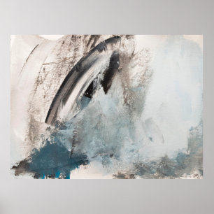Pintura de arte abstracta gris y azul.abstracta,ar