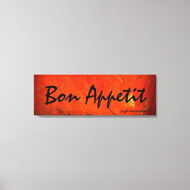 Pintura de Arte Bon Appetit (Anverso)