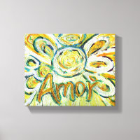 Pintura de arte de Amor Angel Word