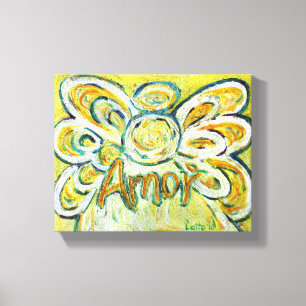 Pintura de arte de Amor Angel Word