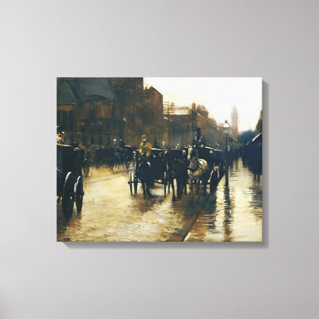 pintura de arte de Childe Hassam (Anverso)