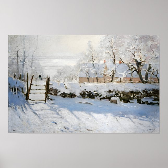 pintura de arte de Claude Monet (Frente)