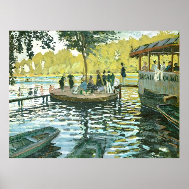 pintura de arte de Claude Monet (Frente)