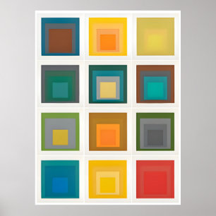 pintura de arte de Josef Albers