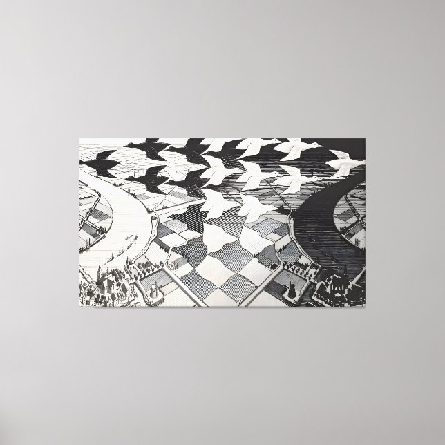 pintura de arte de MC Escher (Anverso)