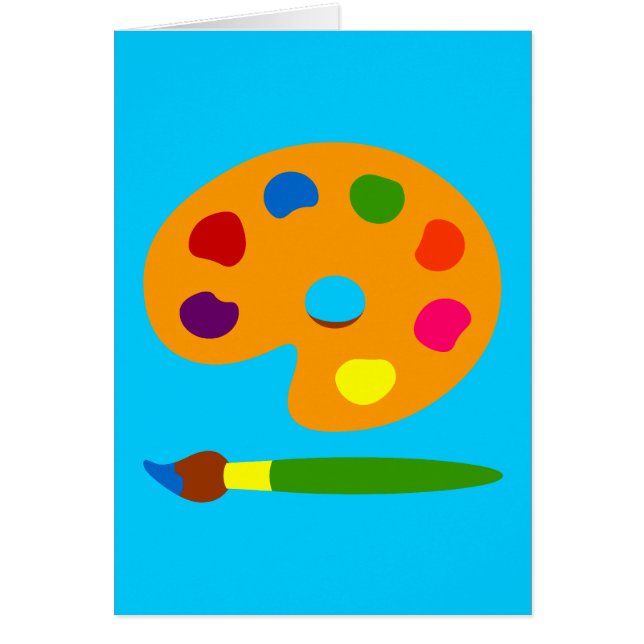 Pintura de arte de paleta (Frente)