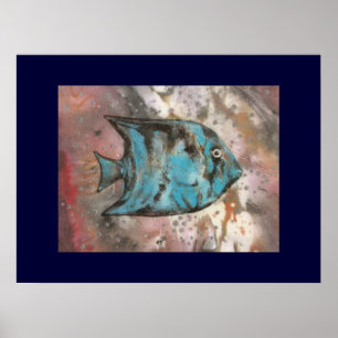 Pintura de arte de peces