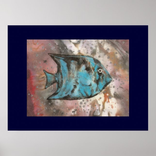 Pintura de arte de peces (Frente)