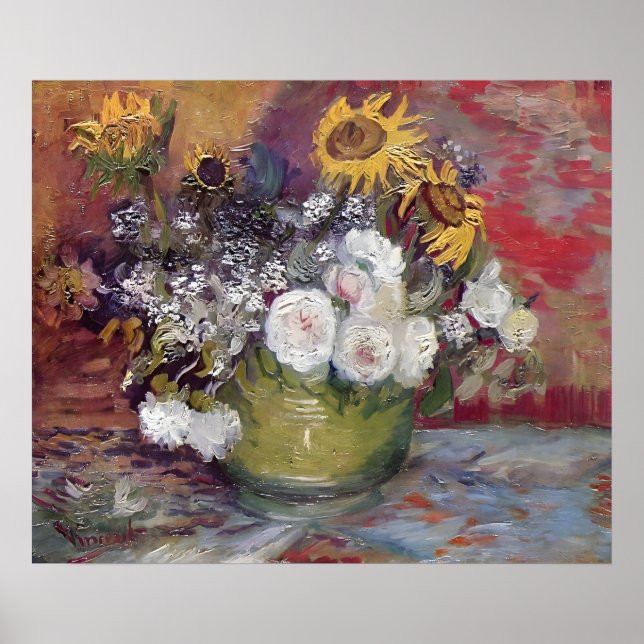pintura de arte de Vincent Van Gogh (Frente)