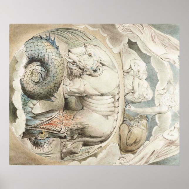 Pintura de Arte de William Blake (Frente)