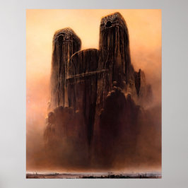 pintura de arte de Zdzislaw Beksinski