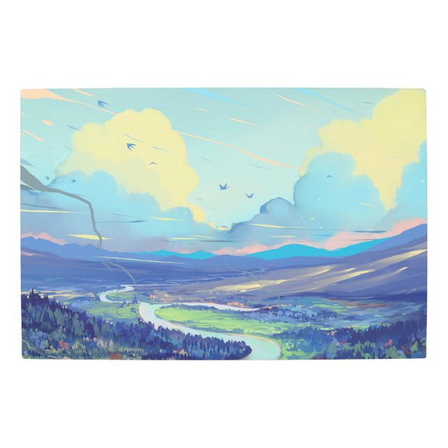 Pintura de arte digital de arte Metalizado de 30"x (Anverso)