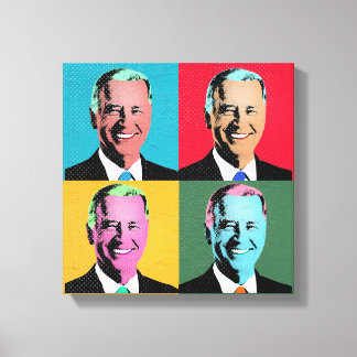 Pintura de arte pop de Joe Biden
