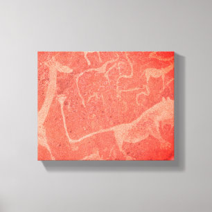 Pintura de arte rock de Namibia África