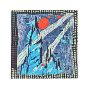 Pintura de arte urbano con tres Suns