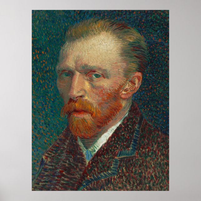 Pintura de arte Van Gogh Autoretrato (Frente)