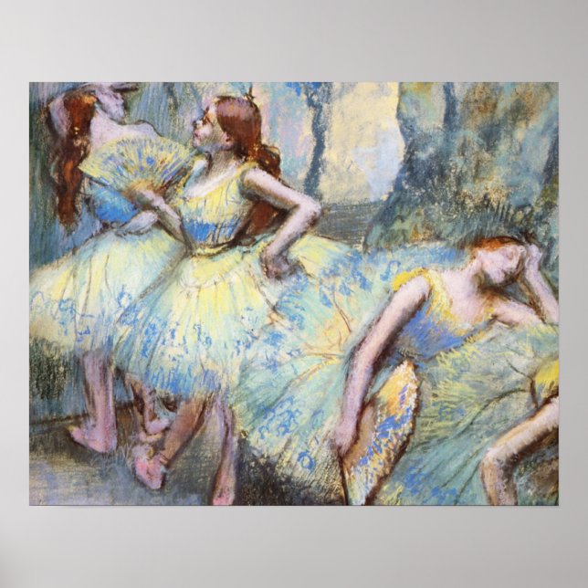 Pintura de bailarinas de arte Degas Ballet (Frente)
