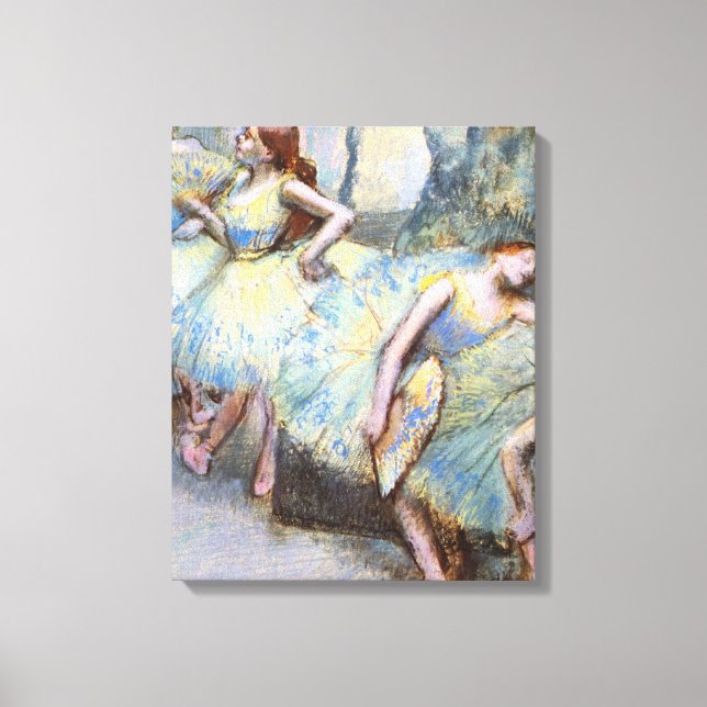 Pintura de bailarinas de arte Degas Ballet (Anverso)