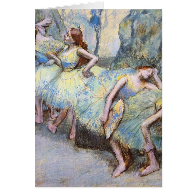 Pintura de bailarinas de arte Degas Ballet (Frente)