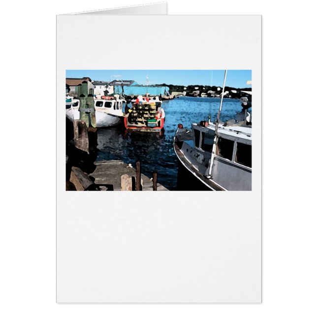 Pintura de barcos de pesca (Frente)