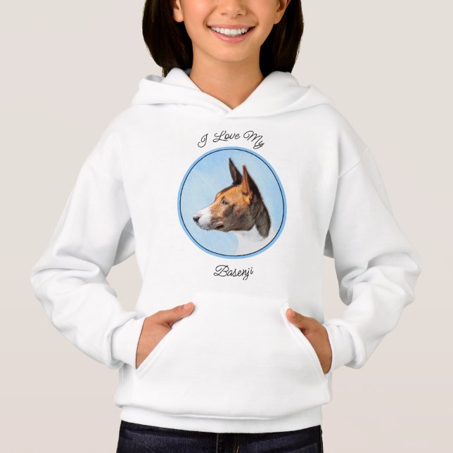 Pintura de Basenji - Arte original muy bonito (Anverso)
