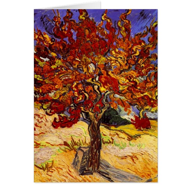 Pintura de Bella Artes de árbol de mora Vincent Va (Frente)