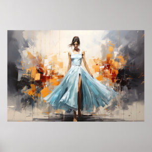 Pintura De Belleza De Baile Resumen Decoración De 