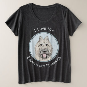 Pintura de Bouvier des Flandres - Arte original de