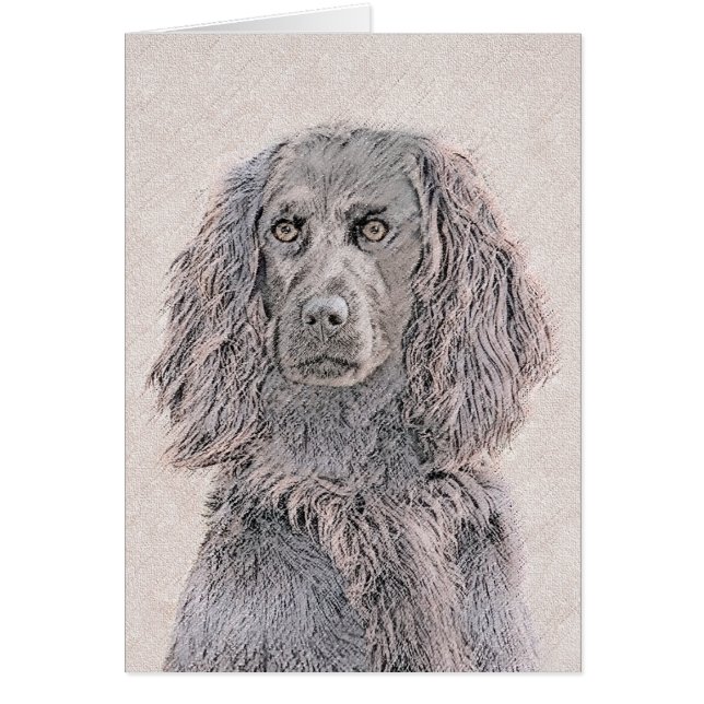 Pintura de Boykin Spaniel - Arte de Perro Original (Frente)