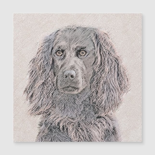 Pintura de Boykin Spaniel - Arte de Perro Original (Anverso)