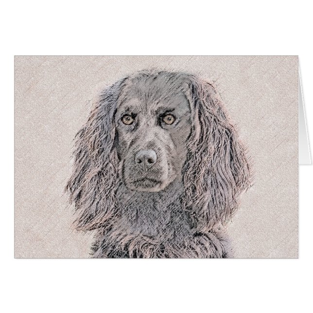 Pintura de Boykin Spaniel - Arte de Perro Original (Anverso (Horizontal))