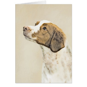 Pintura de Bretaña - Arte de perros original y bon