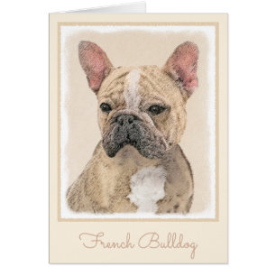 Pintura de Bulldog francés (Sable) - Cuto original