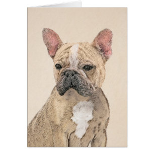 Pintura de Bulldog francés (Sable) - Cuto original