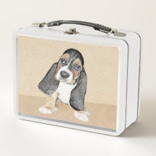 Pintura de cachorro de abeja de Basset - Arte Perr