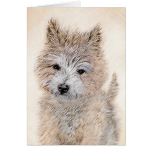 Pintura de Cachorro de Cairn Terrier - Arte Perro
