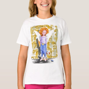Pintura de camiseta de Little Angel