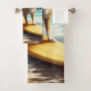 Pintura de Chihuahua Beach Surfing