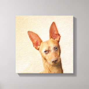 Pintura de Cirneco dell'Etna - Arte de perros orig