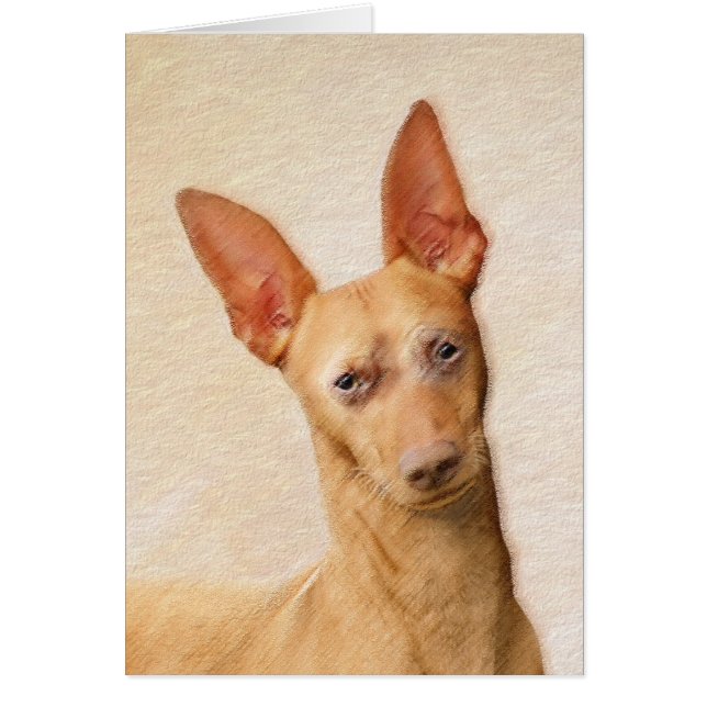 Pintura de Cirneco dell'Etna - Arte de perros orig (Frente)