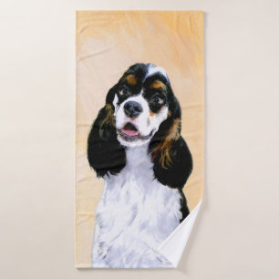Pintura de Cocker Spaniel (Parti) - Original Perro