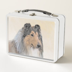 Pintura de Collie (Áspero) - Arte de Perro Origina