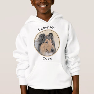 Pintura de Collie (Rough) - Arte de Perro Original