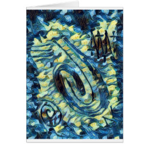 Pintura de dedo - Van Gogh