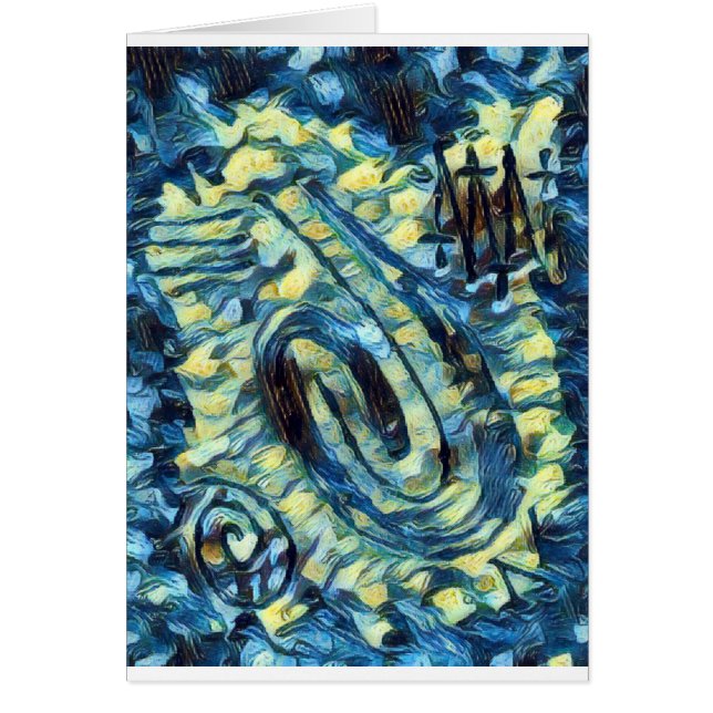 Pintura de dedo - Van Gogh (Frente)