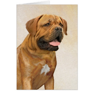 Pintura de Dogue de Burdeos - Arte de perro origin