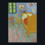 Pintura de dormitorio Vincent Van Gogh<br><div class="desc">Pintura de obra maestra Van Gogh - Esta pintura de Vincent van Gogh llamada The Bedroom es una pintura de su habitación de 1889,  en el Instituto de Arte de Chicago. Era su dormitorio en Arles,  Francia,  que decoró y creó este cuadro de su dormitorio.</div>