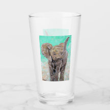 Pintura de elefante bebé