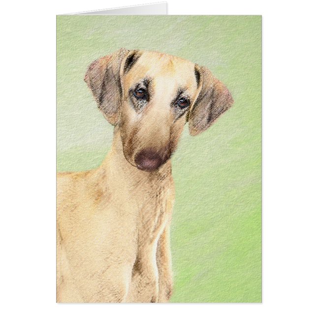 Pintura de eslúpulos - Arte de perro original lind (Frente)
