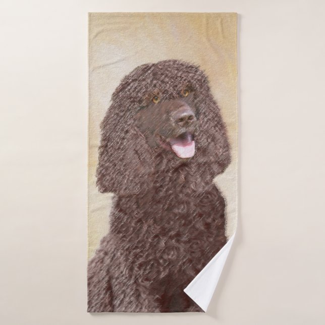 Pintura de español de agua irlandesa - Arte de per (Toalla de baño)